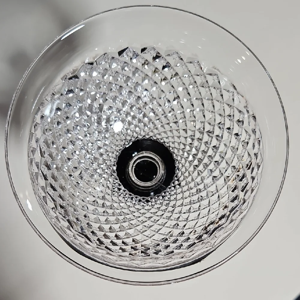 VTG Westmoreland English Hobnail Clear Square Base Cocktail Glasses, Set of 2